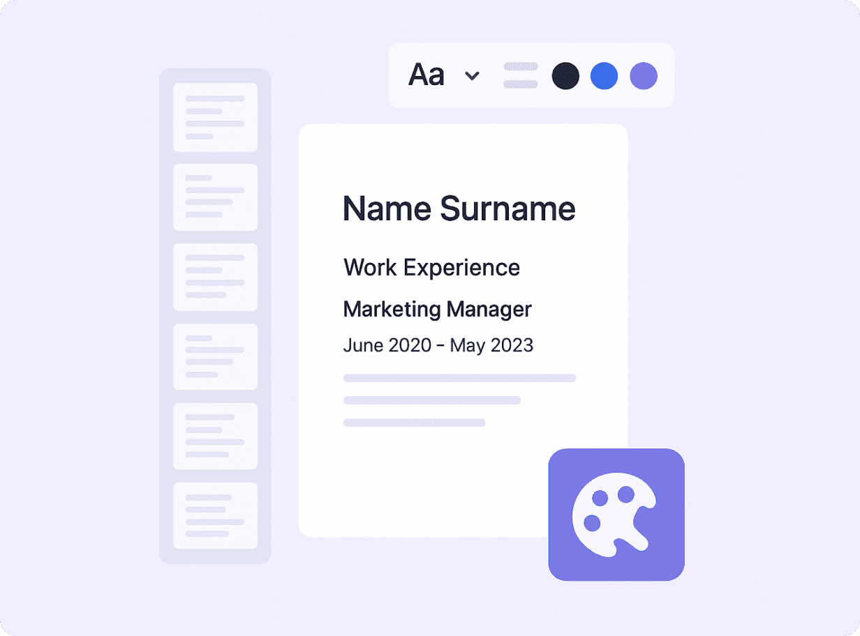 resume unique