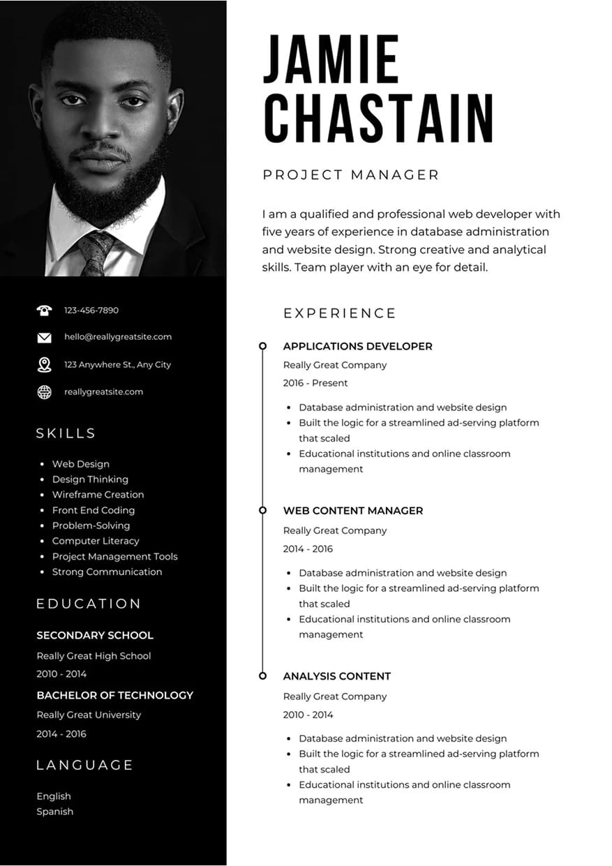 resume theme